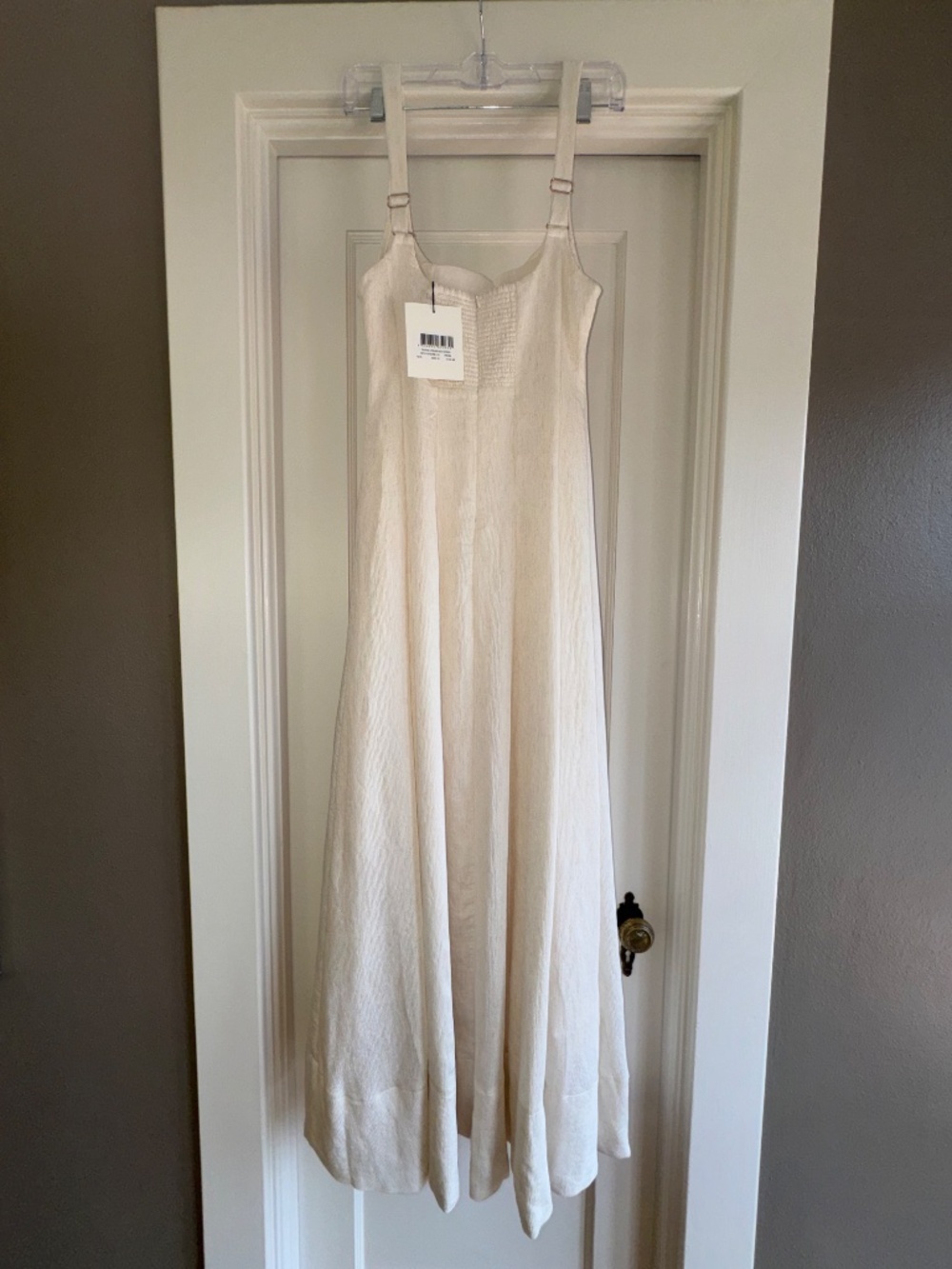 Dissh Canne Cream Midi Dress. Size 10. NWT - Picture 6 of 8